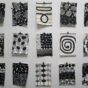 Bideford black, clay, ink
